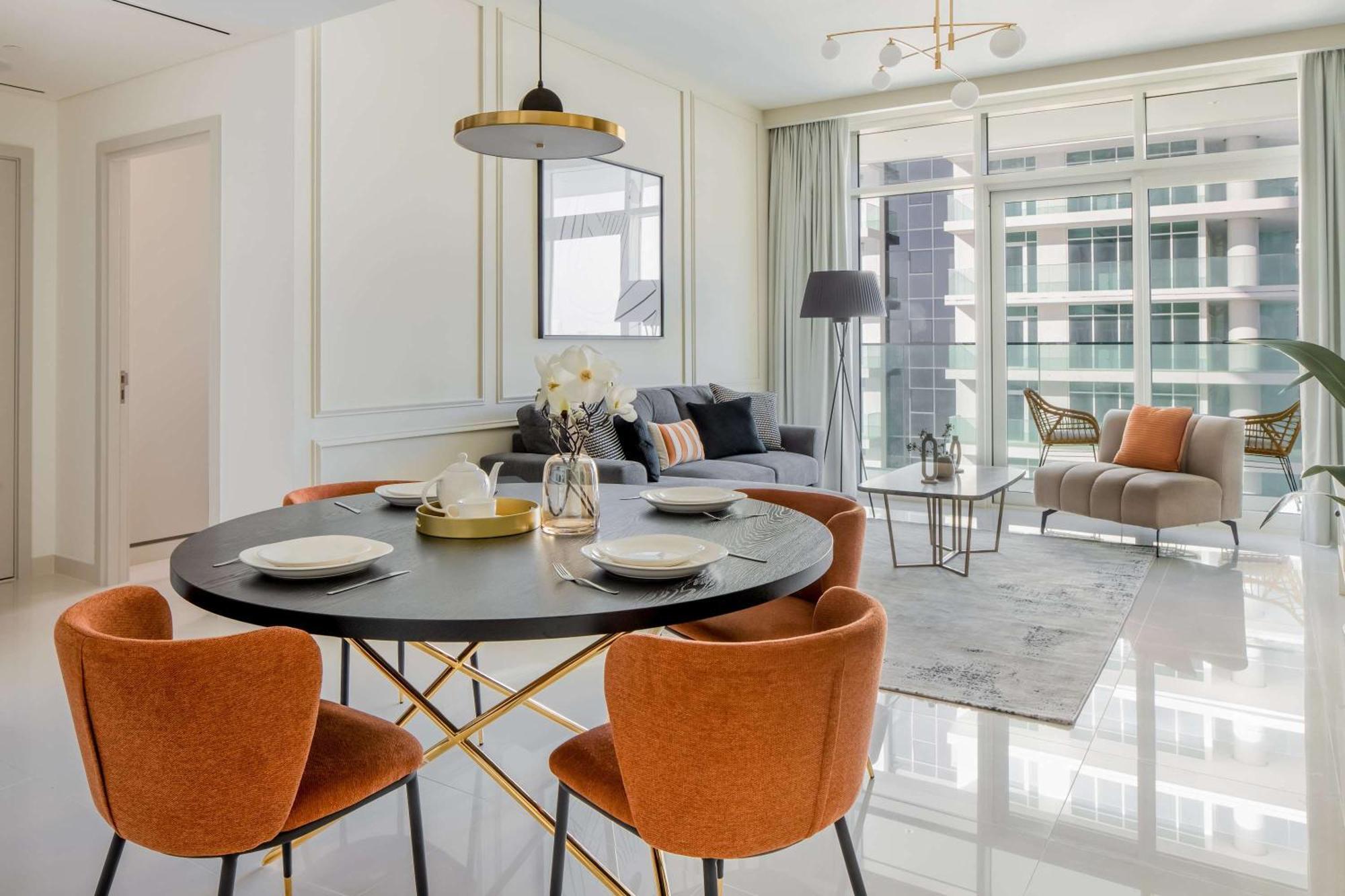 דובאי Silkhaus Palm View 1Bdr With Private Beach In Emaar Beachfront מראה חיצוני תמונה